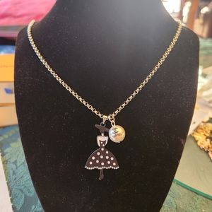 FASHION JEWELRY NECKLACE WITH FASHION CHAIN